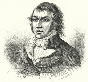 Jean-Lambert Tallien, politico rivoluzionario francese (incisione)