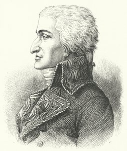 Jean Jacques Regis de Cambaceres, avvocato e statista francese, uno dei principali autori del Codice Napoleonico (incisione) da German School