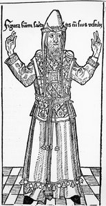 Sommo Sacerdote ebreo, da Liber Chronicarum di Hartmann Schedel, pubblicato a Norimberga da German School