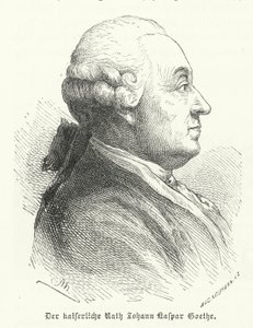 Johann Caspar Goethe, padre dell