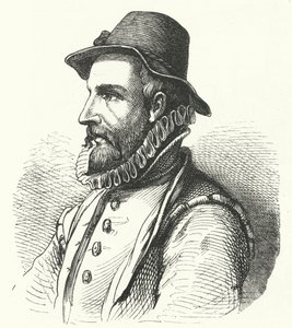 Johann Fischart, scrittore e satirico tedesco (incisione) da German School