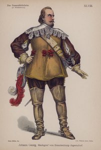 Johann Georg, Margravio di Brandeburgo-Jagerndorf (1577-1624), da Der Generalfeldoberst di Ernst von Wildenbruch da German School