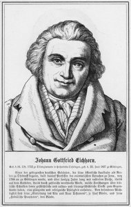 Johann Gottfried Eichhorn (incisione)