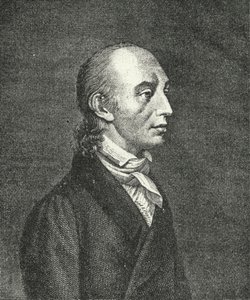 Johann Heinrich Voss, classicista e poeta tedesco (incisione)