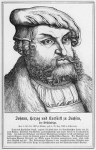 Johann, Duca ed Elettore di Sassonia, il Costante da German School