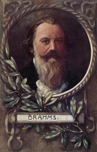 Johannes Brahms, compositore e pianista tedesco da German School