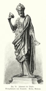 San Giovanni Battista, statua in bronzo di Donatello da German School