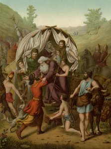 Giuseppe riceve Giacobbe a Goshen