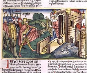 Giudici 11:29-40 La figlia di Iefte saluta suo padre, dalla 