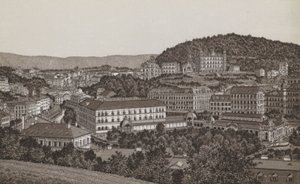 Karlsbad dalla parte nord da German School