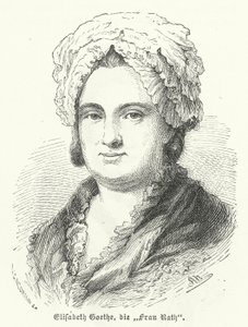 Katharina Elisabeth Goethe, madre dell