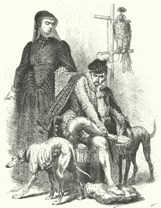 Re Carlo IX di Francia e sua madre, Caterina de