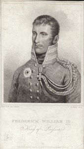 Re Federico Guglielmo III di Prussia