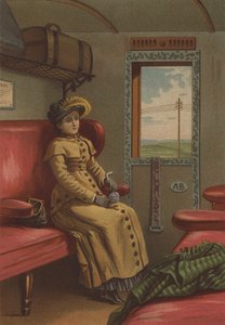 Signora in treno da German School