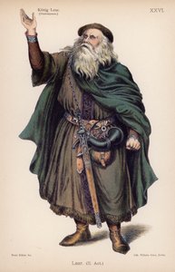 Lear, re di Britannia, da Re Lear di Shakespeare da German School