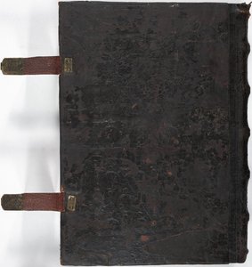 Lewis E 161, Messale, copertina posteriore, Franconia, forse Forchheim, Germania