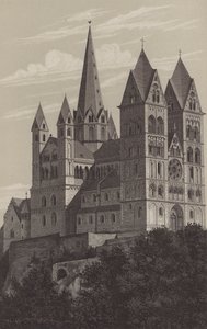Cattedrale di Limburg, Assia, Germania da German School