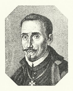Lope de Vega, poeta e drammaturgo spagnolo (incisione)
