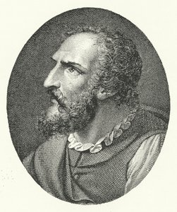 Ludovico Ariosto, poeta italiano (incisione) da German School
