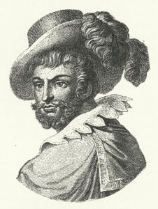 Luis de Camoes, poeta portoghese (incisione) da German School