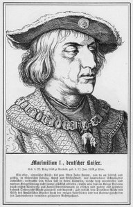 Massimiliano I, Imperatore Tedesco da German School