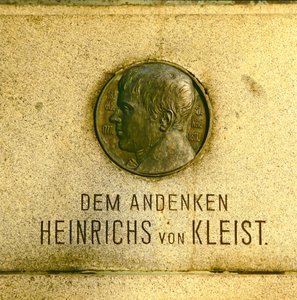 Medaglione dal monumento a Heinrich von Kleist (1771-1811) da German School