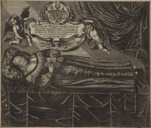 Memoriale di Sophie, figlia di Sophie di Solms-Laubach da German School