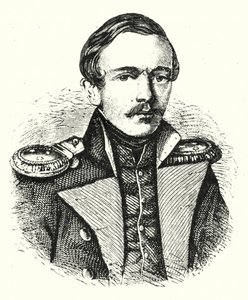 Mikhail Lermontov, poeta, scrittore e pittore russo da German School