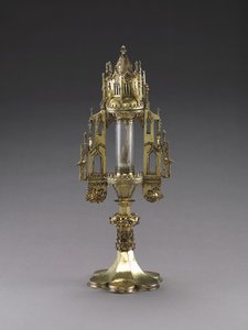 Ostensorio con una reliquia di San Sebastiano, 1484