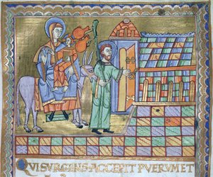 Ms. Czart. 1207 IV, fol.6r La Fuga in Egitto, dall