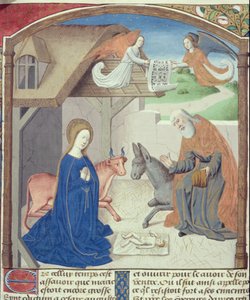 Sacra Famiglia, da Vita Christi, di Ludolf di Sassonia, c.1300-7778