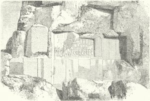 Iscrizioni rupestri multilingue al Monte Behistun da German School