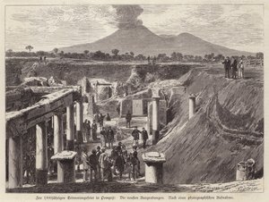 Nuovi scavi a Pompei, Italia da German School