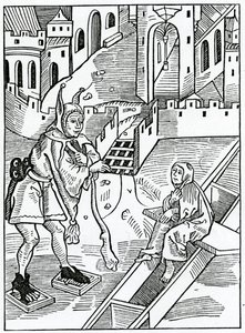 Del disprezzo delle sacre scritture, illustrazione dalla traduzione inglese di Alexander Barclay di 