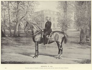 Otto von Bismarck nel 1870 da German School
