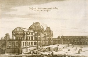 Palais du Louvre da German School