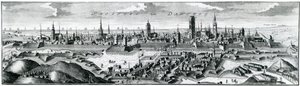 Veduta panoramica di Danzica (Gdansk)