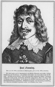 Paul Flemming (incisione) da German School