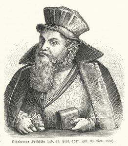 Philipp Nicodemus Frischlin, poeta e drammaturgo tedesco da German School