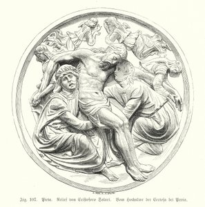Pietà, rilievo di Cristoforo Solari dall