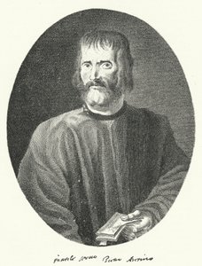 Pietro Aretino, poeta e scrittore italiano (incisione) da German School