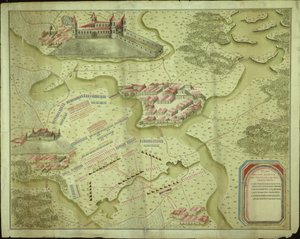Piano della battaglia di Mollwitz del 10 aprile 1741