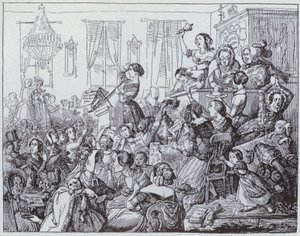 Club Politico delle Donne (litografia) da German School
