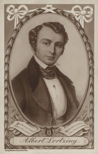 Ritratto di Albert Lortzing da German School