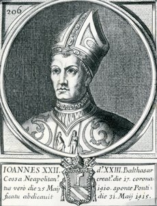 Ritratto di Antipapa Giovanni XXIII da German School