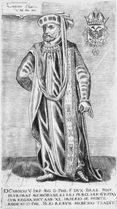 Ritratto di Carlo V (1500-1558), Sacro Romano Imperatore da German School