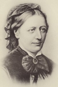 Ritratto di Clara Schumann da German School