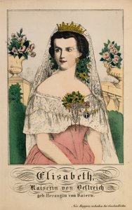 Ritratto di Elisabetta di Baviera, Imperatrice d
