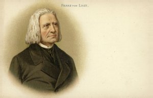 Ritratto di Franz Liszt da German School