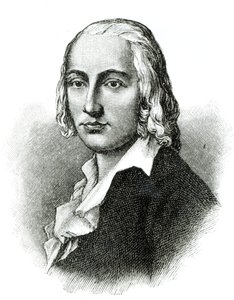 Ritratto di Friedrich Hölderlin da German School